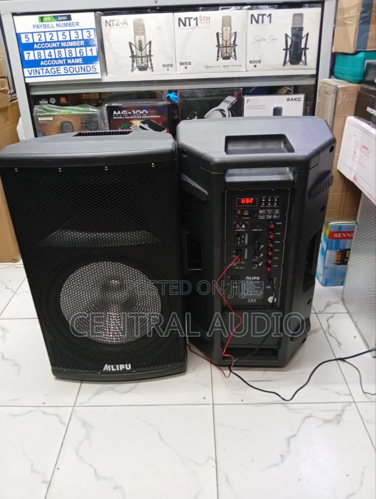 Ailipu Active Pair Speakers(15inch)