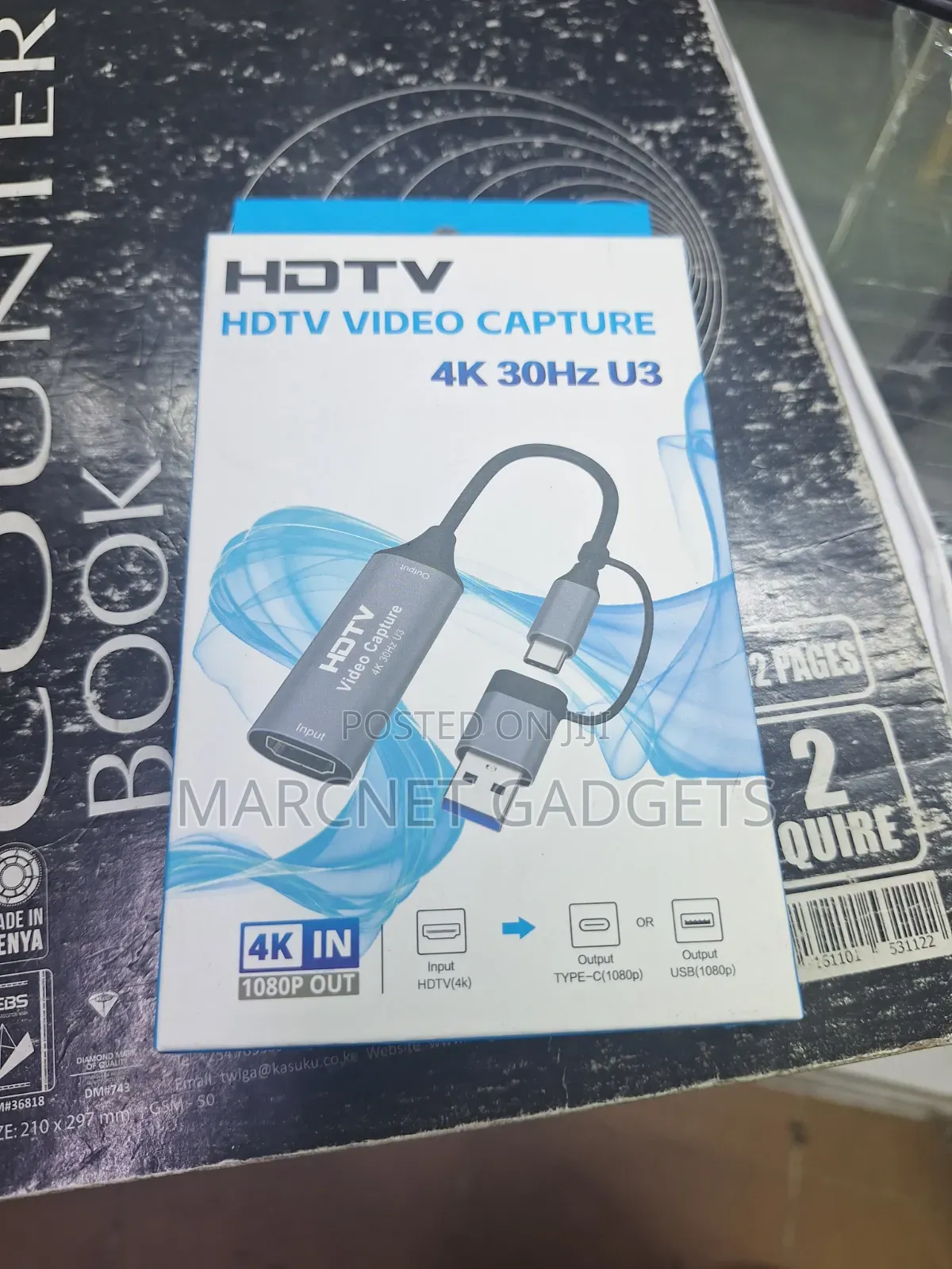 Capture Card 2 In1 Usb and Type C Port Hdmi Female