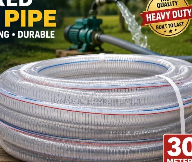 Clear Wired Suction Pipe Size 3