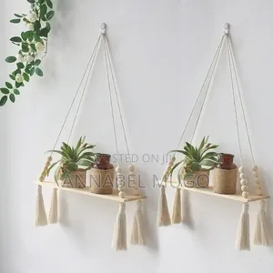 Macrame Wall Hanging Shelf