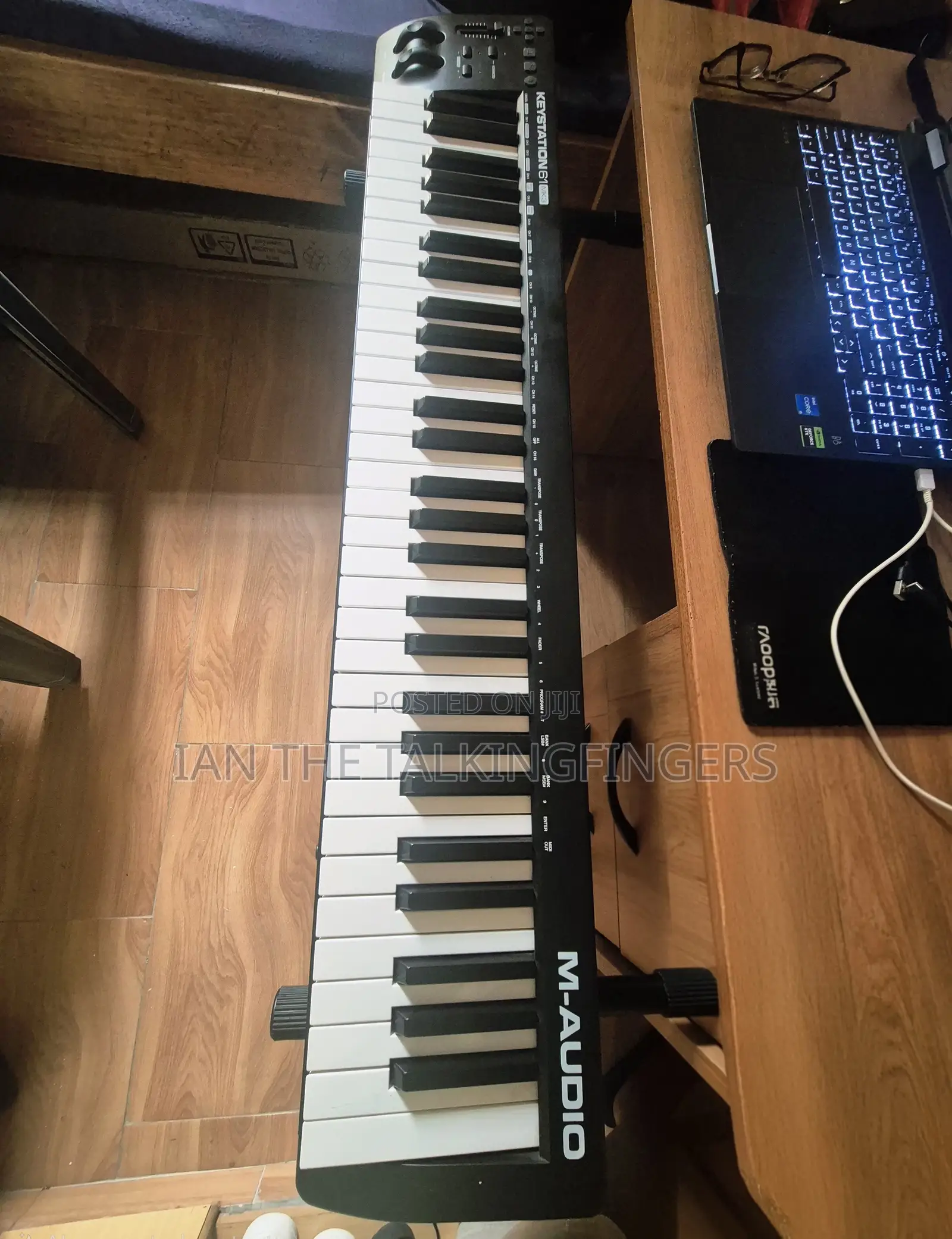 M-Audio Keystation 61 Mk3 61-Key Usb-Powered Keystation 61