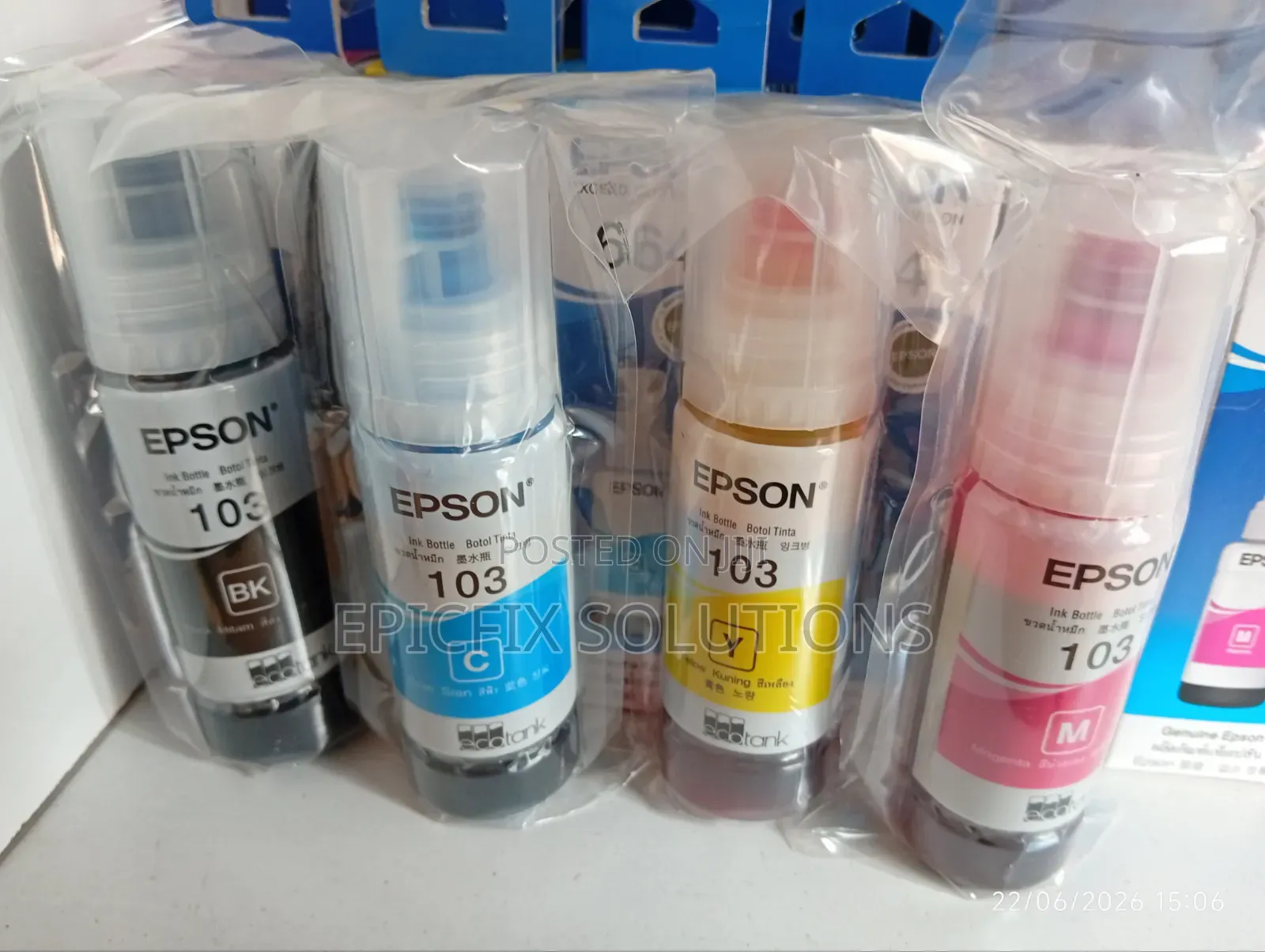 Epson Printer Original 103 Inks Now Back in Stock