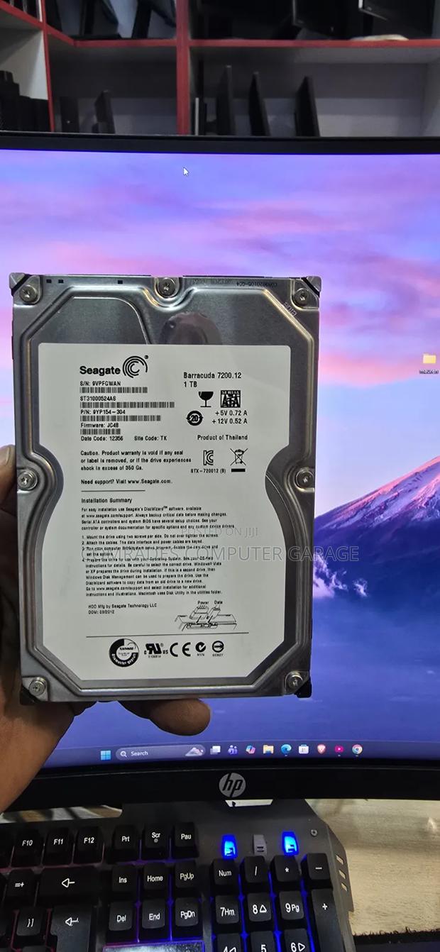 Internal Storage 1tb Seagate for Desktops - thumbnail 2