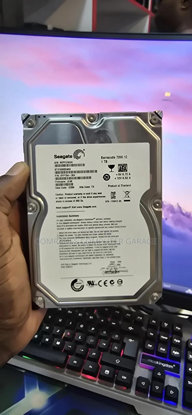 Internal Storage 1tb Seagate for Desktops - thumbnail 3