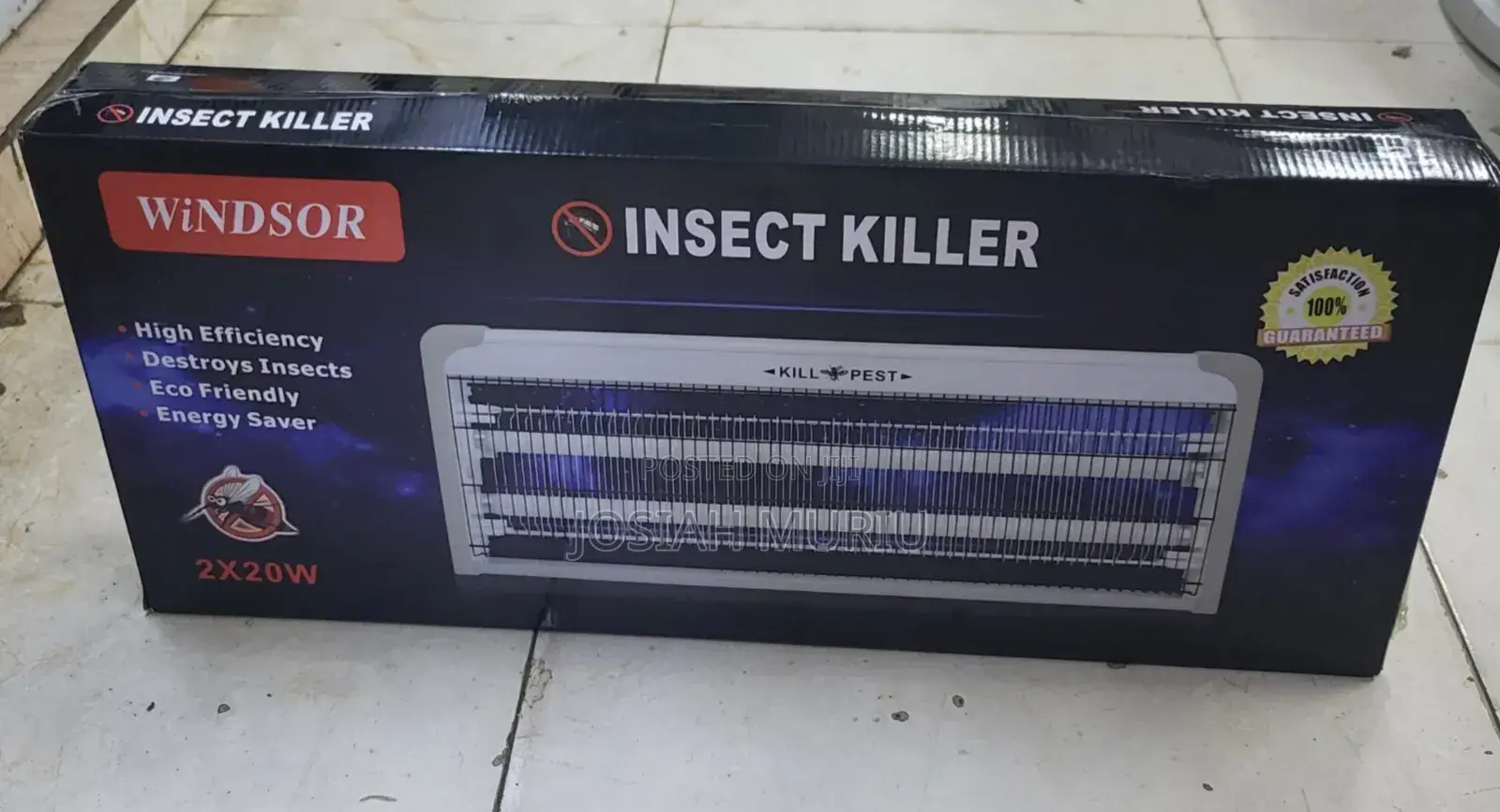 2×20 Watts Windsor Insect Killer Machine