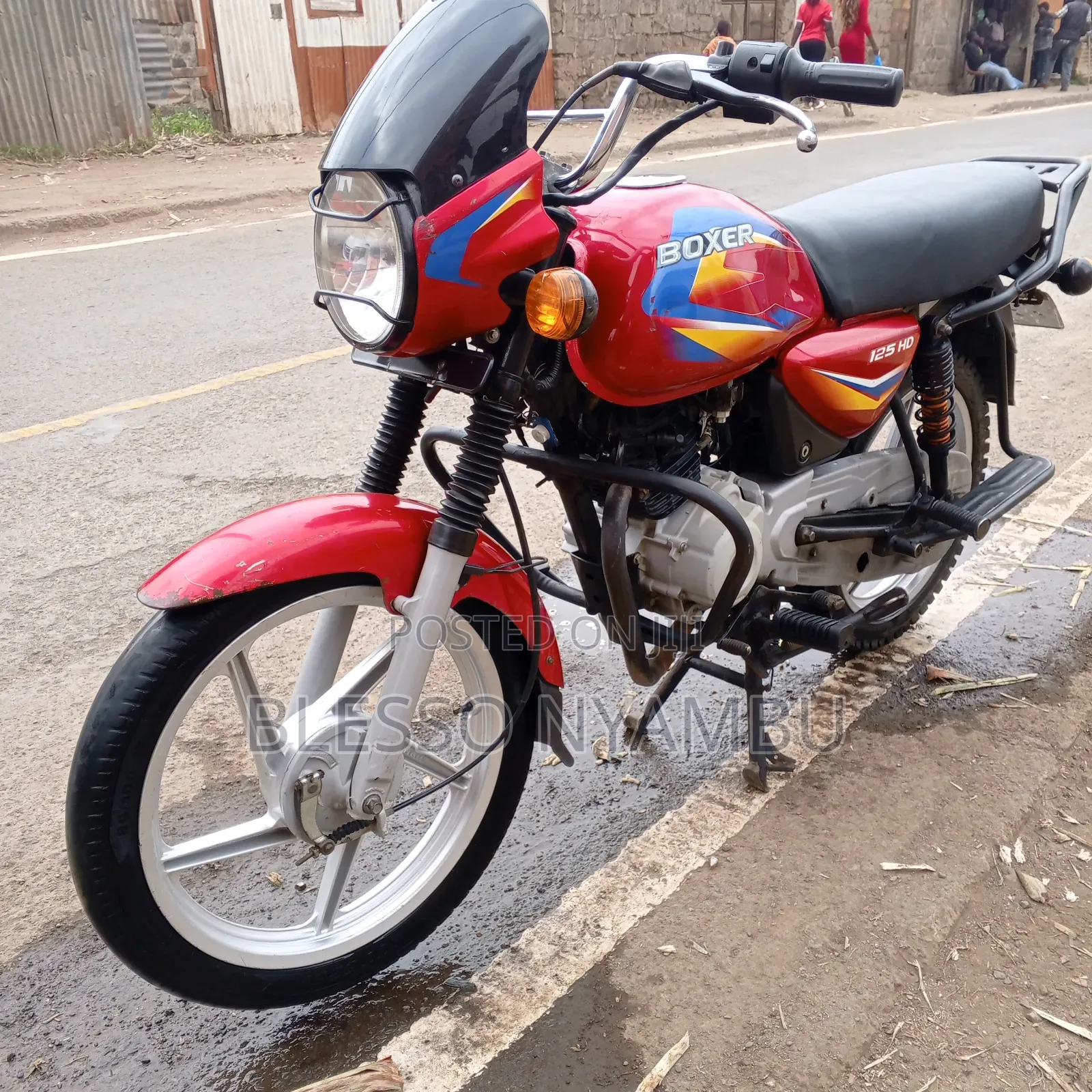 Bajaj Boxer 125 2024 Red