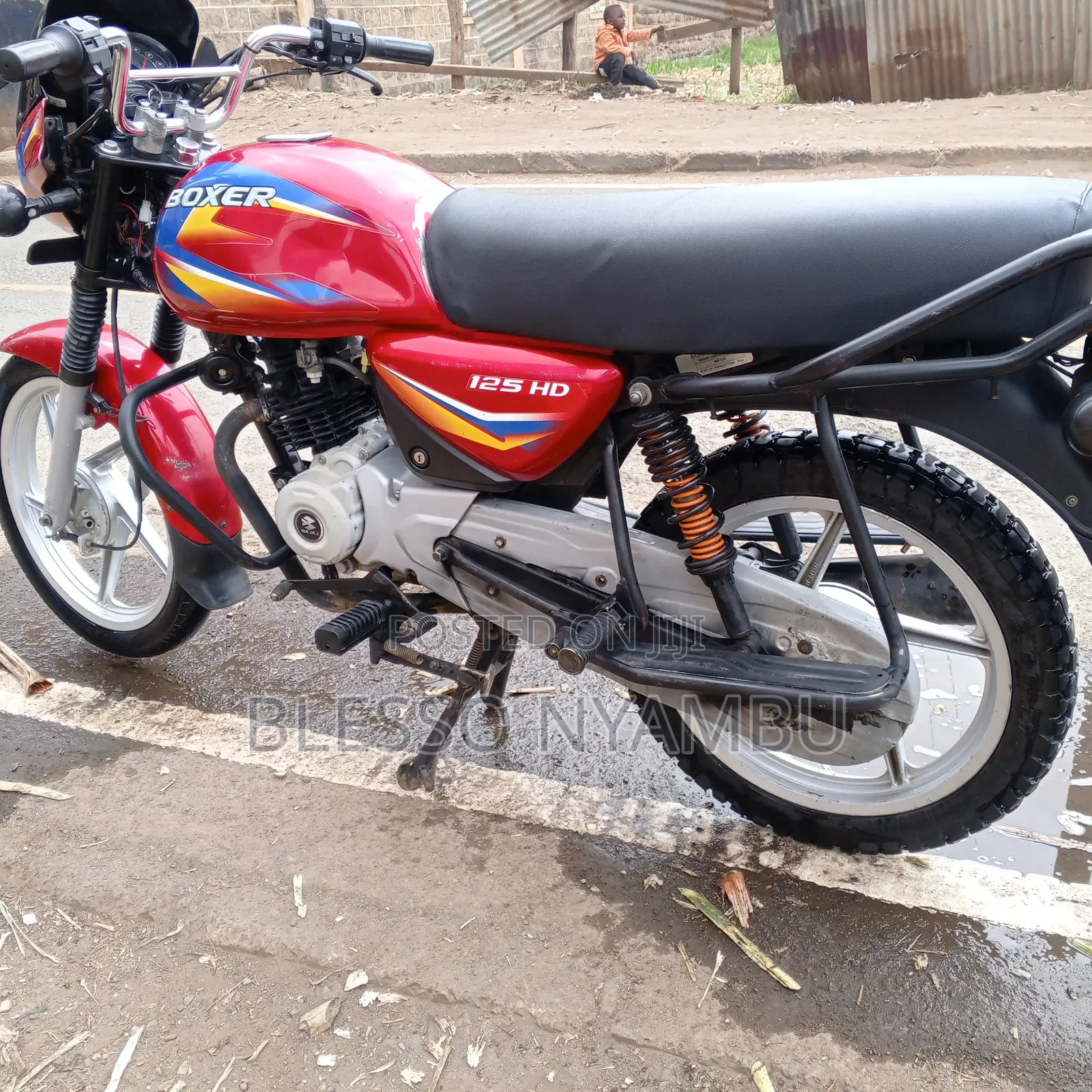 Bajaj Boxer 125 2024 Red