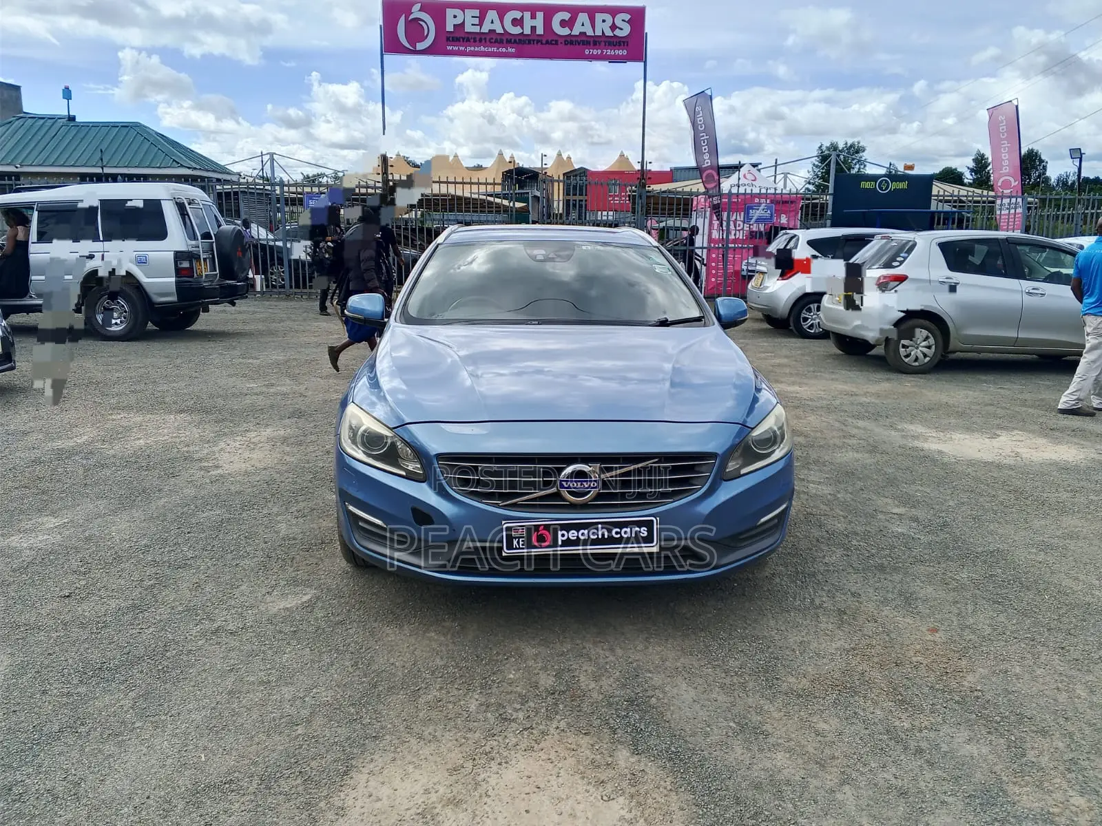 Volvo V60 2014 Blue