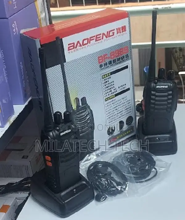 Baofeng Bf-888s Business-Grade Walkie Talkie – Fast Reliable