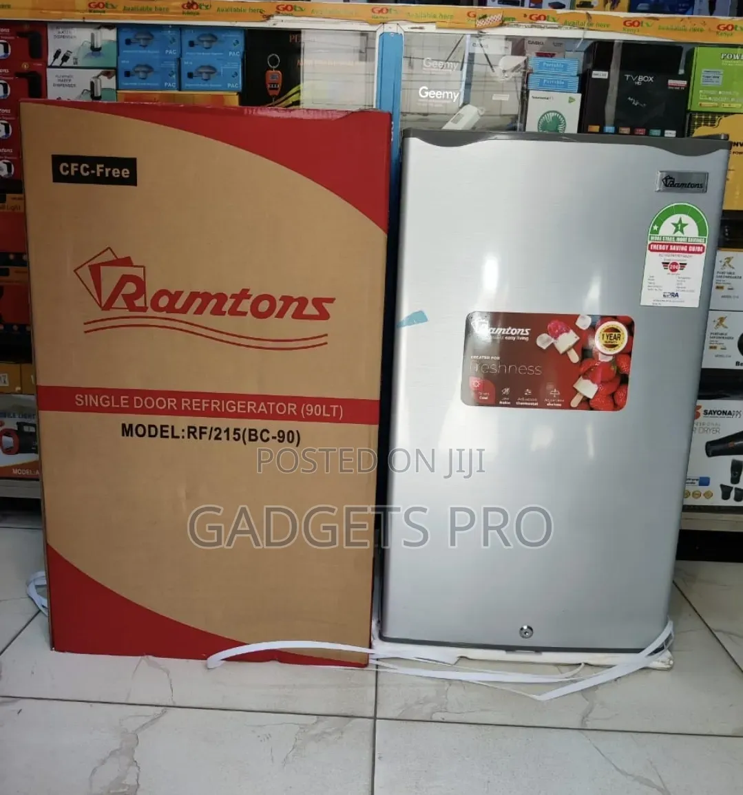 Ramptons Single Door 90l Fridge
