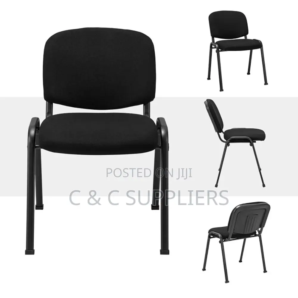 Office Fabric Armless Tosca Reception Chair.