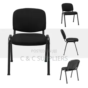 Office Fabric Armless Tosca Reception Chair.