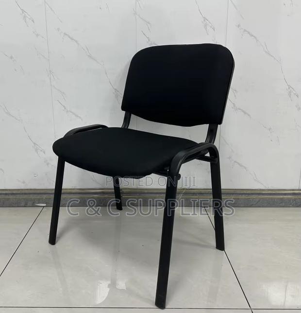 Office Fabric Armless Tosca Reception Chair. - thumbnail 6