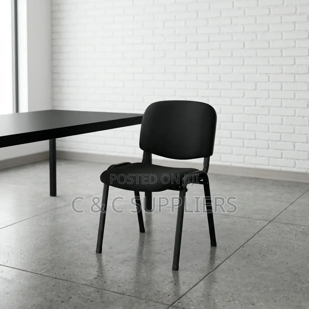 Office Fabric Armless Tosca Reception Chair.