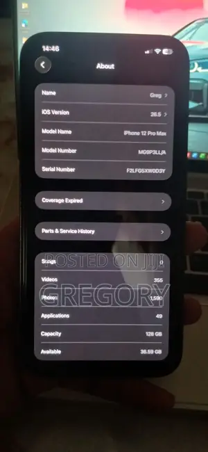 Apple iPhone 12 Pro Max 128 GB Gray