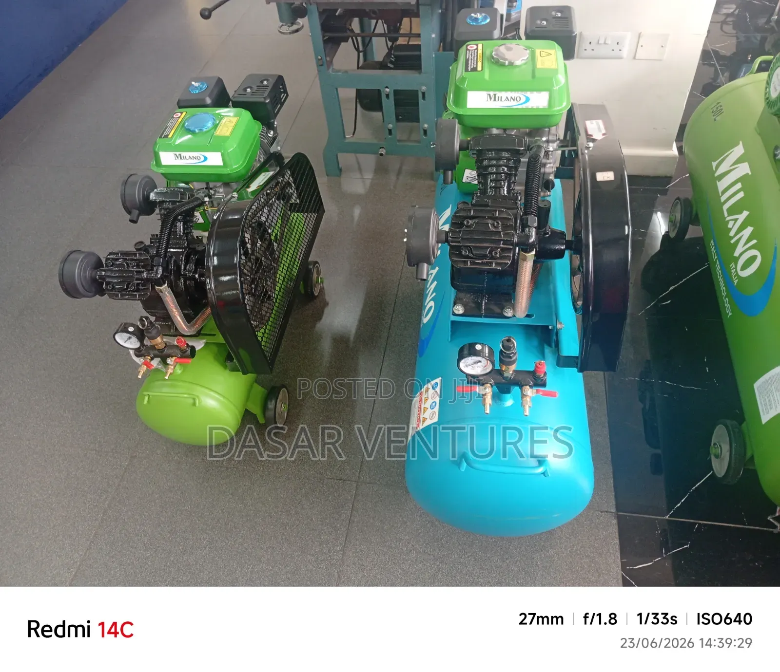 Air Compressor 50l Petrol Driven