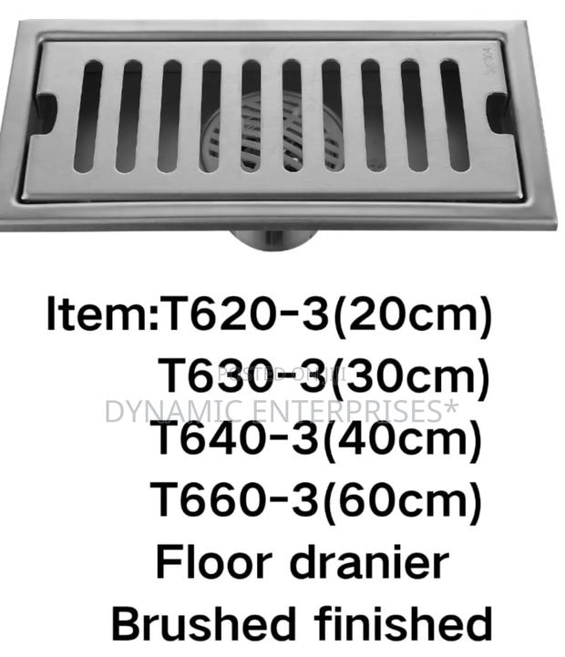 Floor Drainer Brushed Finished 20cm