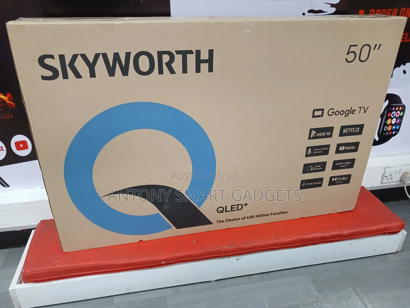 Skyworth 50′′ 50q6500g Qled Google Smart Tv