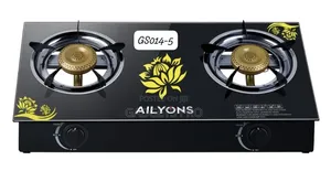 Ailyons 2 Burner Glass