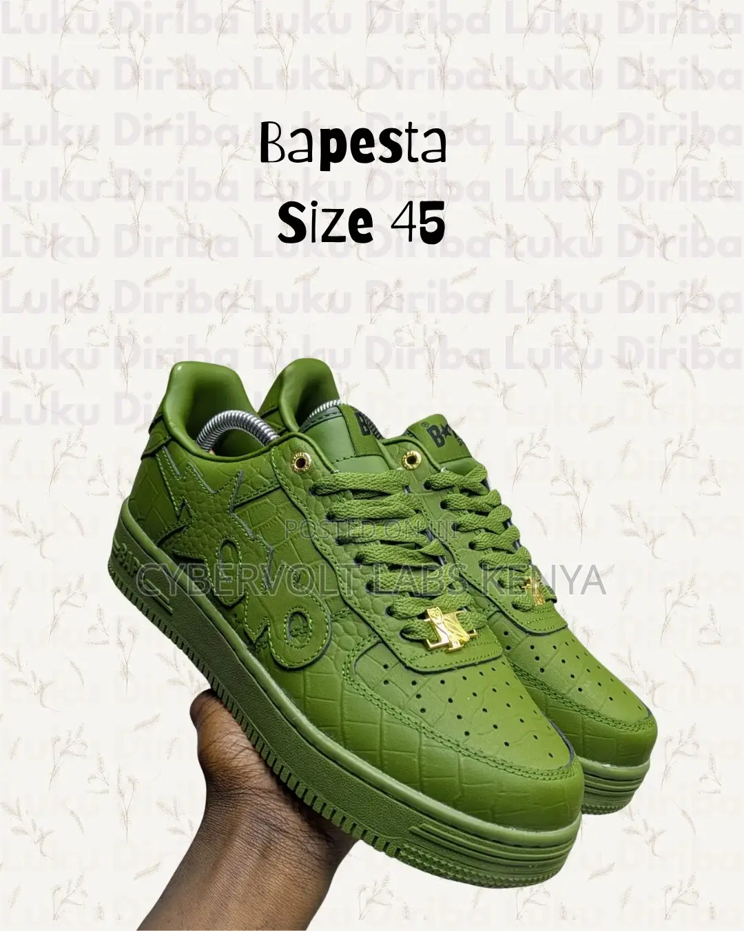 Premium a Bathing Ape (Bape) Bapesta Sneakers