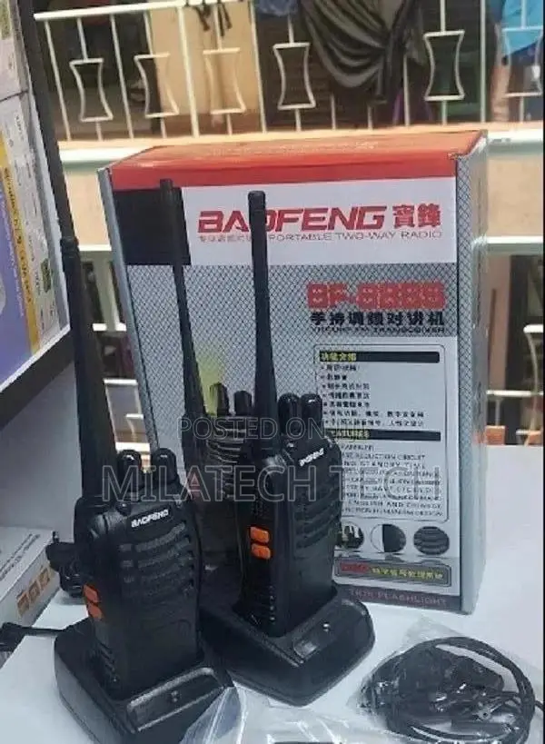 Baofeng Bf-888s Rechargeable Two-way Radio With Charger