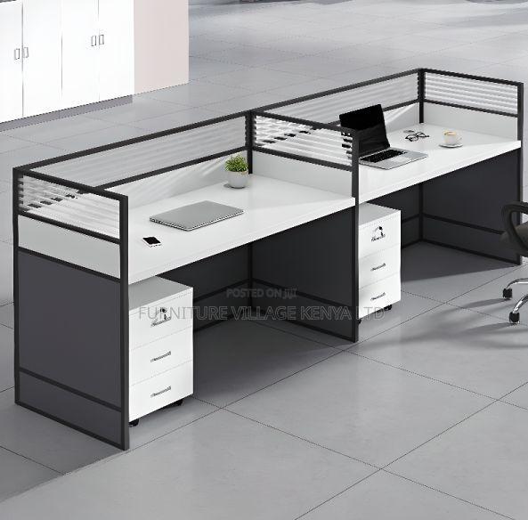 2-Way Straight Office Workstation - thumbnail 3