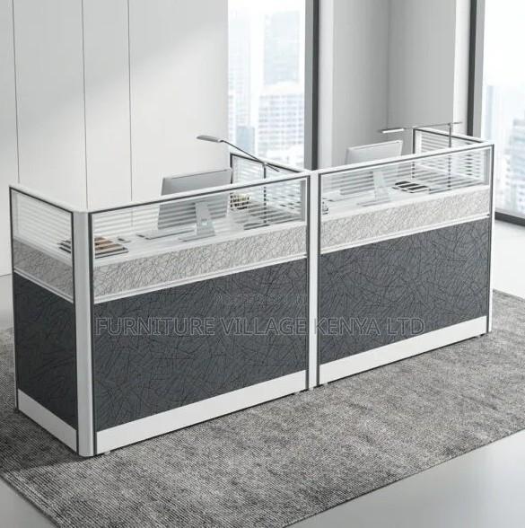 2-Way Straight Office Workstation - thumbnail 4