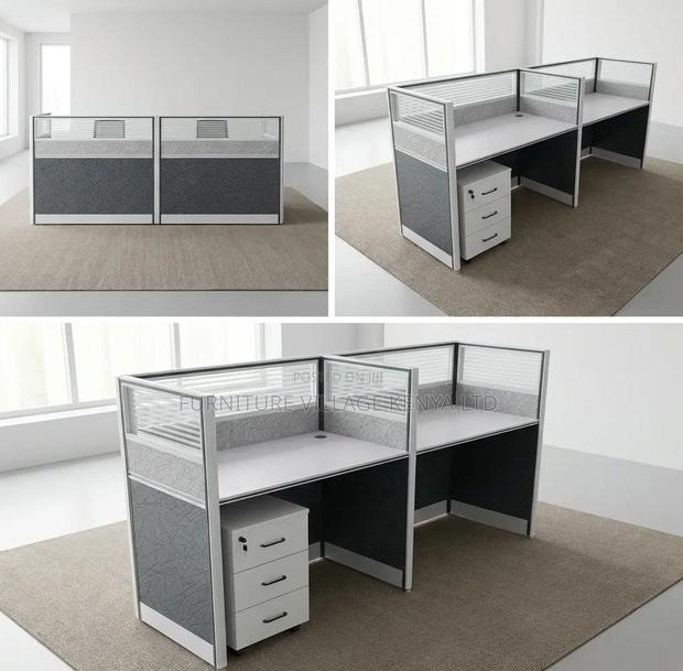 2-Way Straight Office Workstation - thumbnail 5