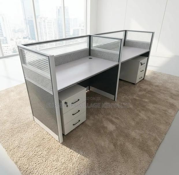 2-Way Straight Office Workstation - thumbnail 6