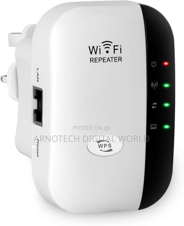 300mbps Wifi Range Extender, Wifi Booster 3000sq.Ft,30+ Devices - thumbnail 2