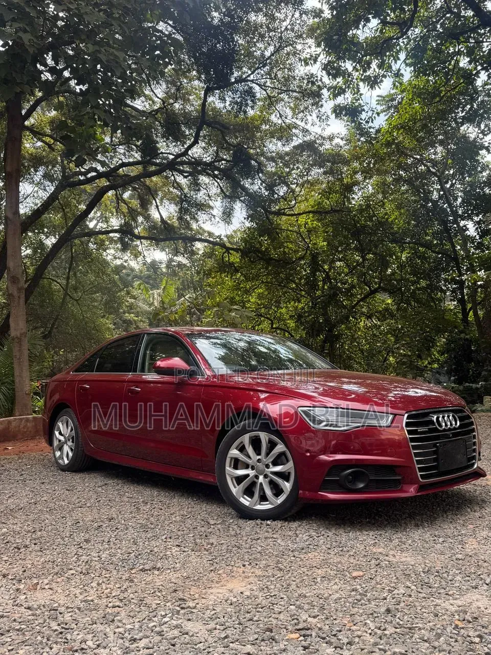 Audi A6 2017 Maroon