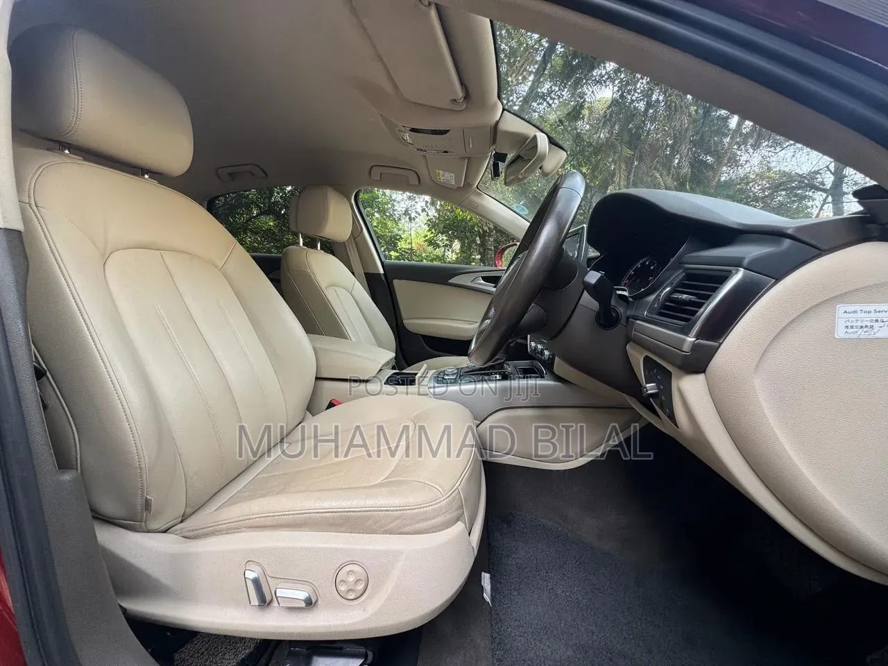 Audi A6 2017 Maroon