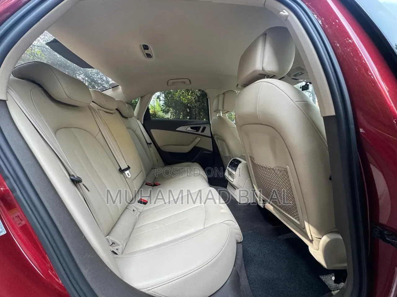 Audi A6 2017 Maroon