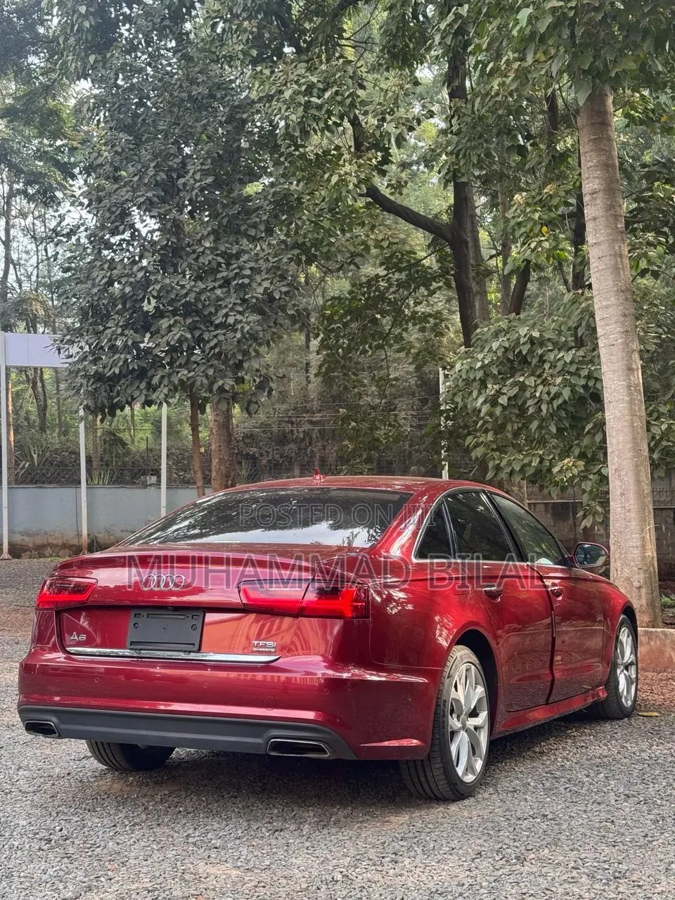 Audi A6 2017 Maroon