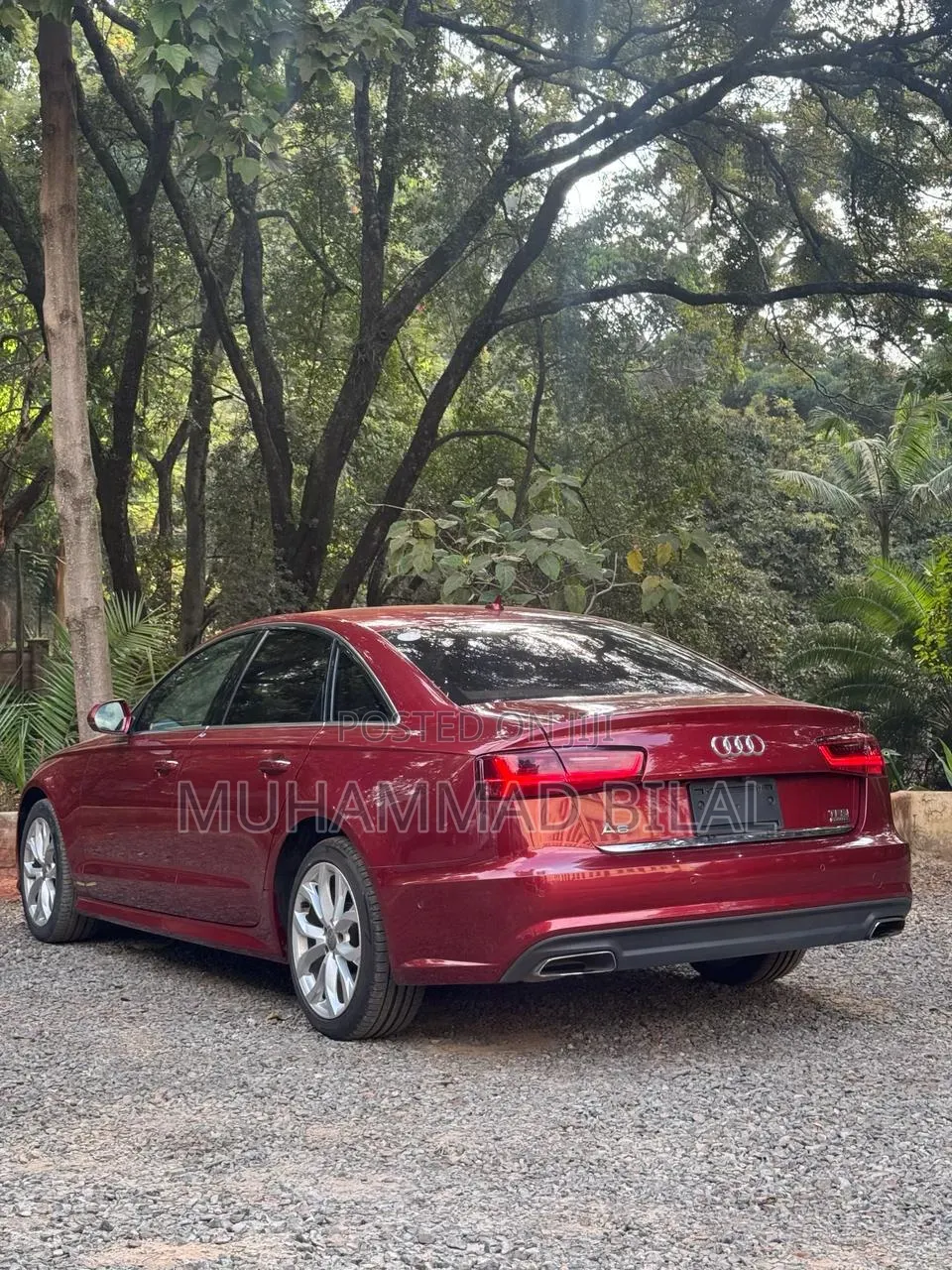 Audi A6 2017 Maroon