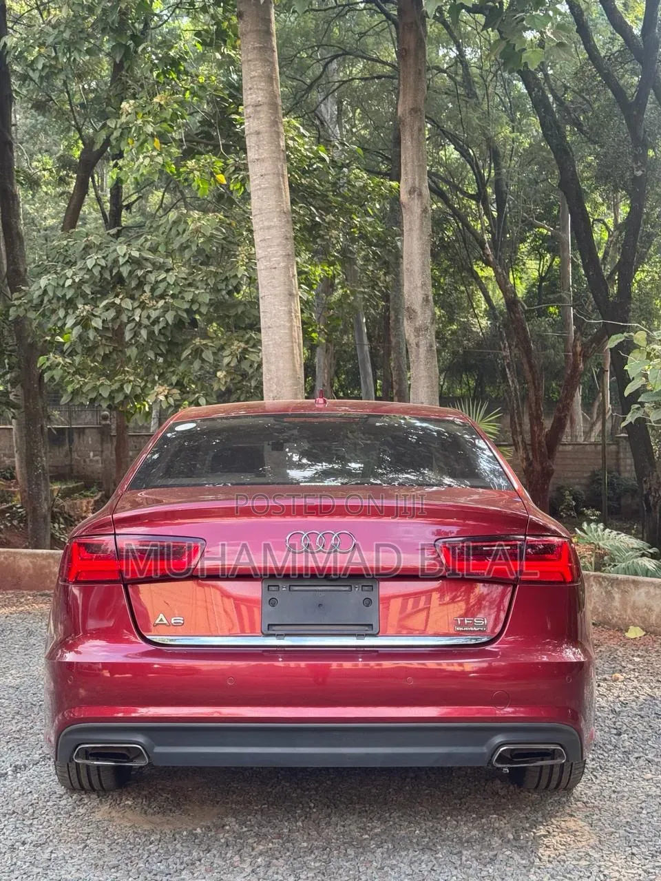 Audi A6 2017 Maroon