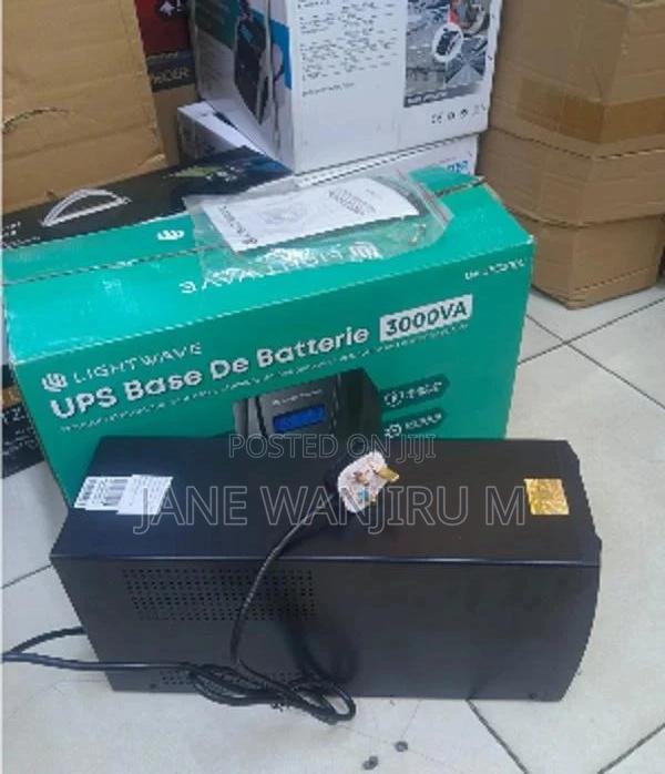 New Lightwave 3000va Ups With Avr – Voltage Protection Backup