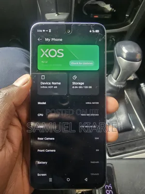 Infinix Hot 60i 128 GB Blue