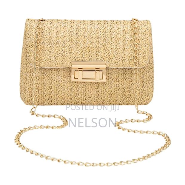 Straw Plaited Crossbody Bag - main view