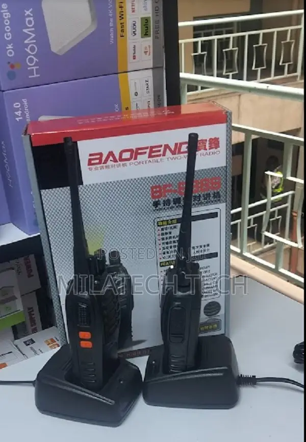 Baofeng Bf-888s Multi-Channel Uhf Walkie Talkie – Reliable Team