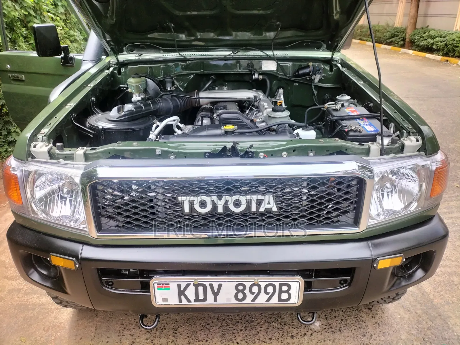 Toyota Land Cruiser 2007 Green