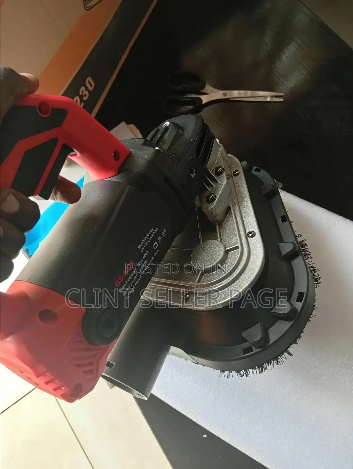 Heavy Duty Hand Held Concrete/ Floor Grinder