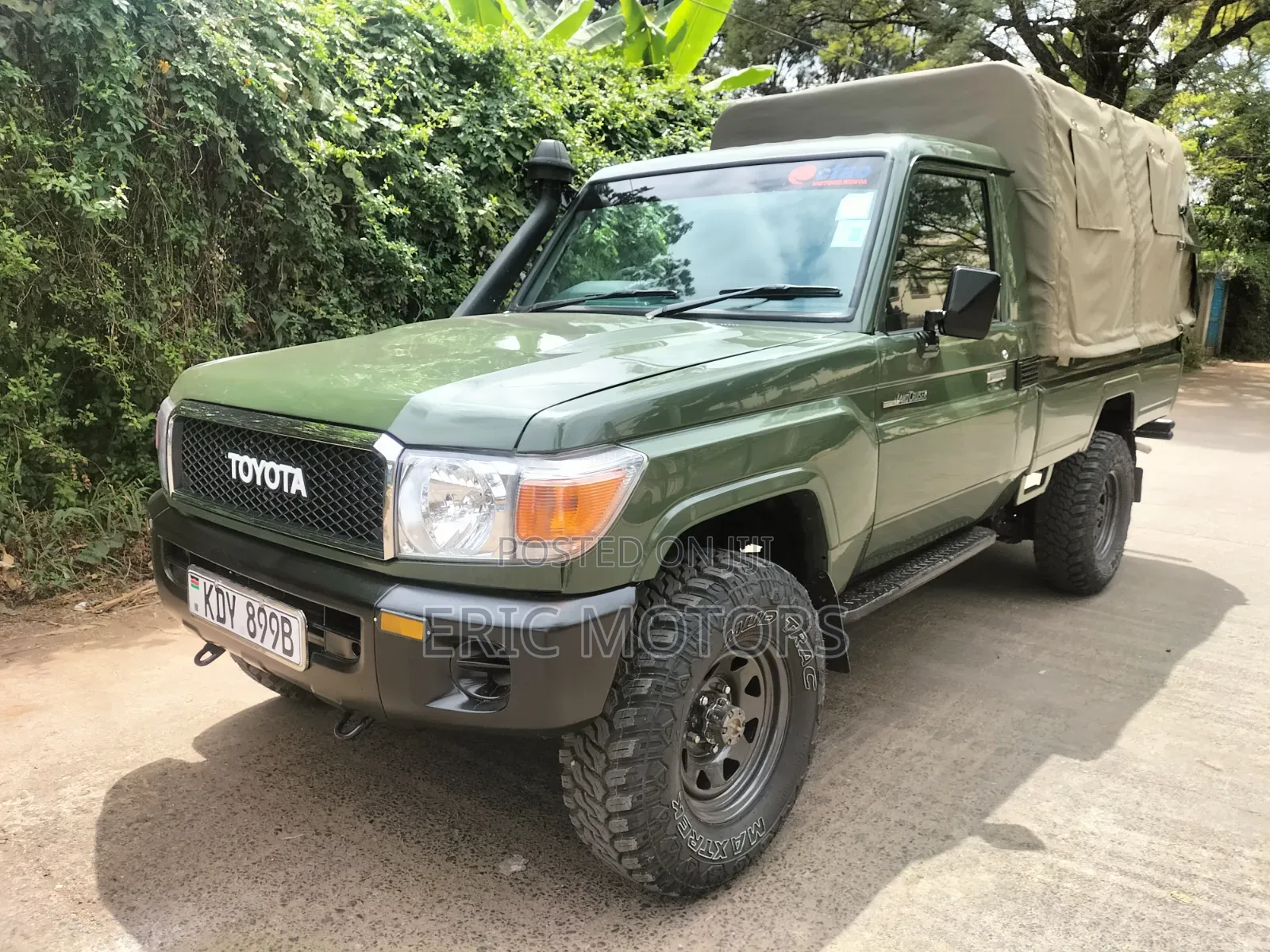 Toyota Land Cruiser 2007 Green