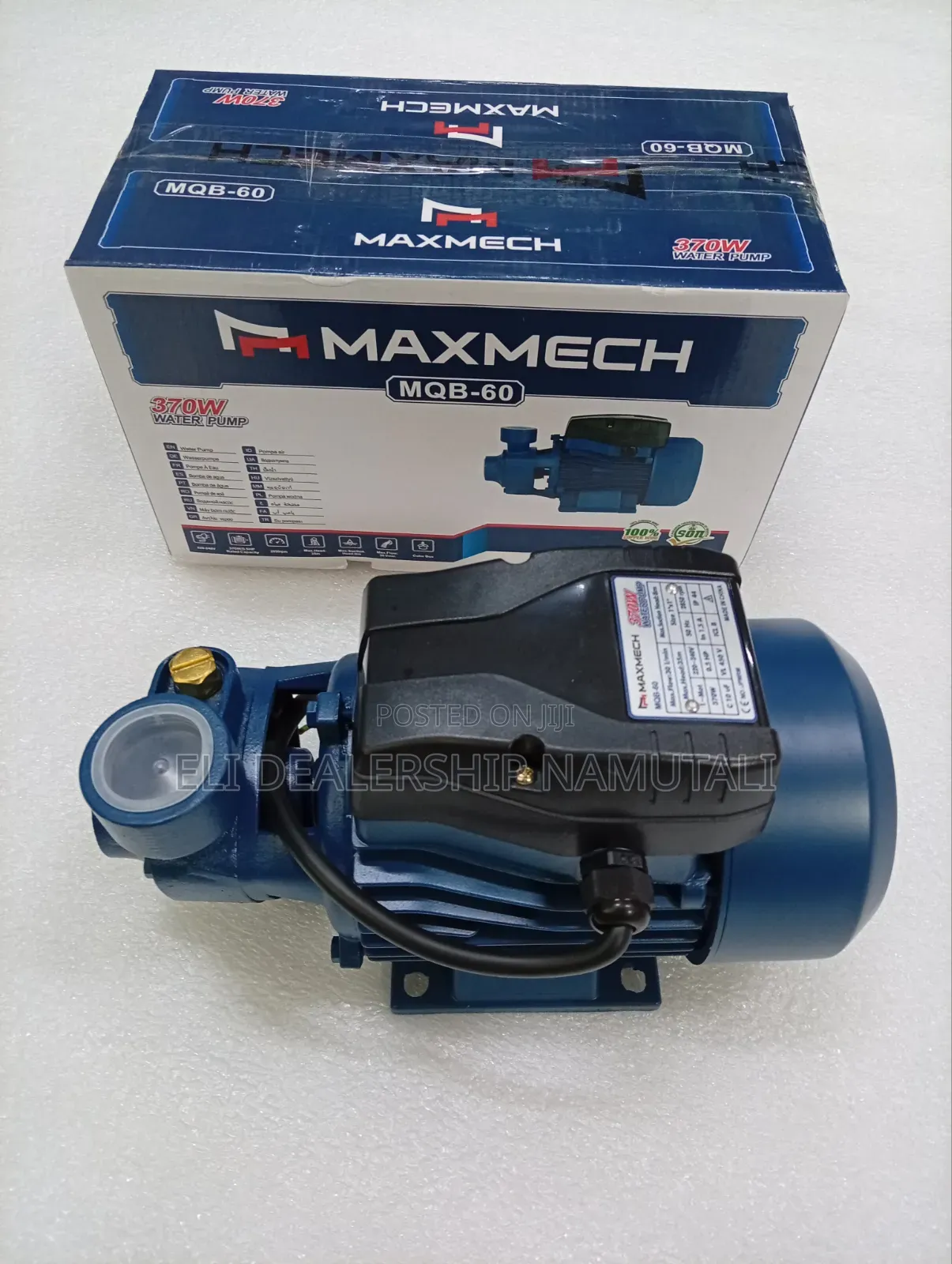 Maxmech 30l/Min Electric Water Pump 220-240v