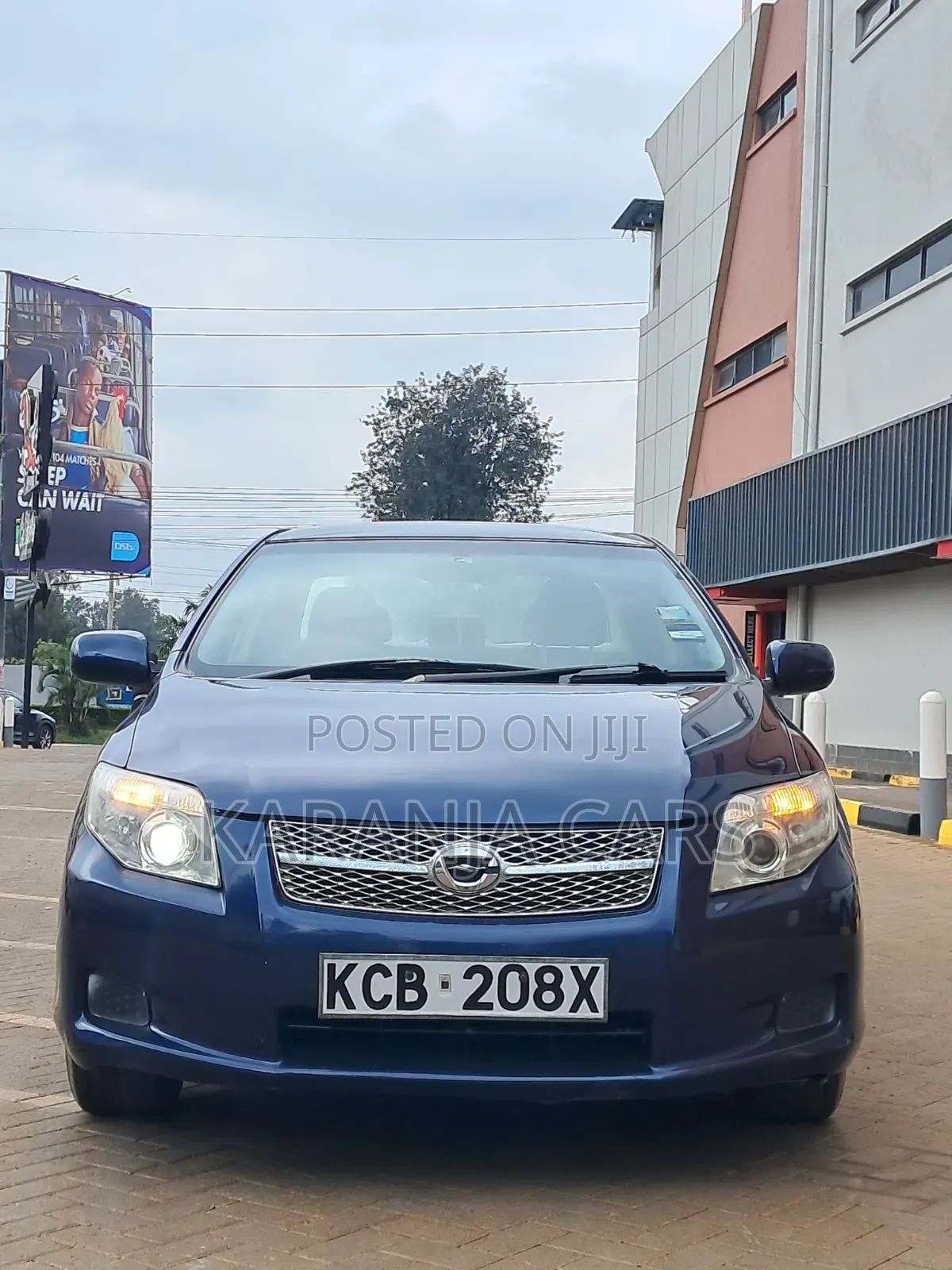 Toyota Axio 2007 Blue