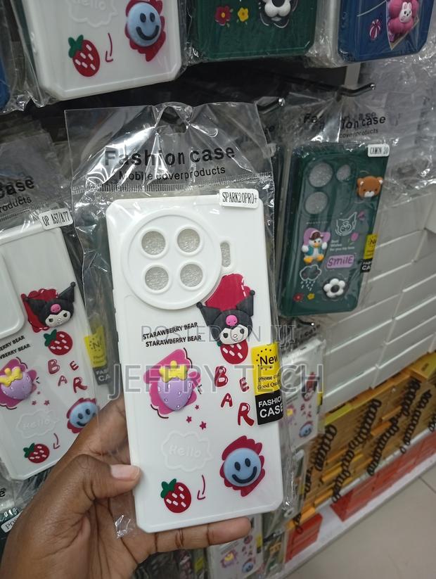 Silicone Protective Phone Case Molded for the Tecno Spark 20 Pro+