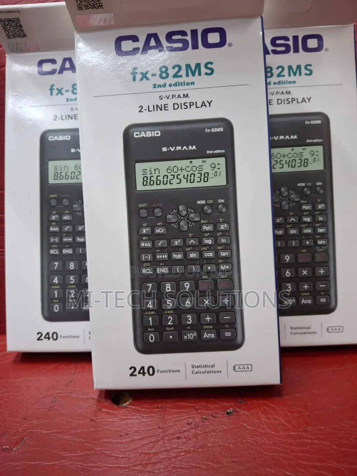 Fx 82 Scientific Calculator