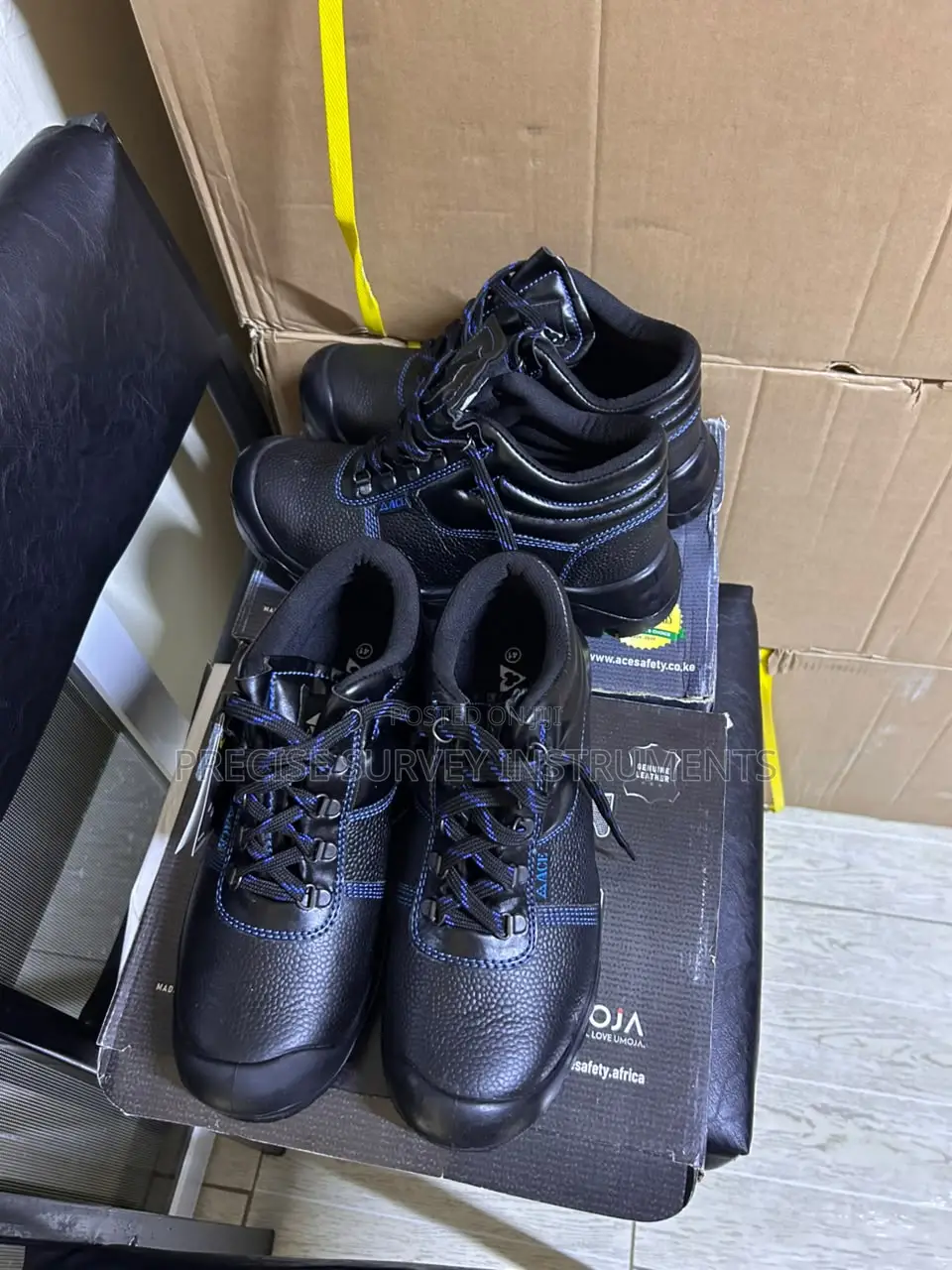 Ace Protective Steel Toe Boots