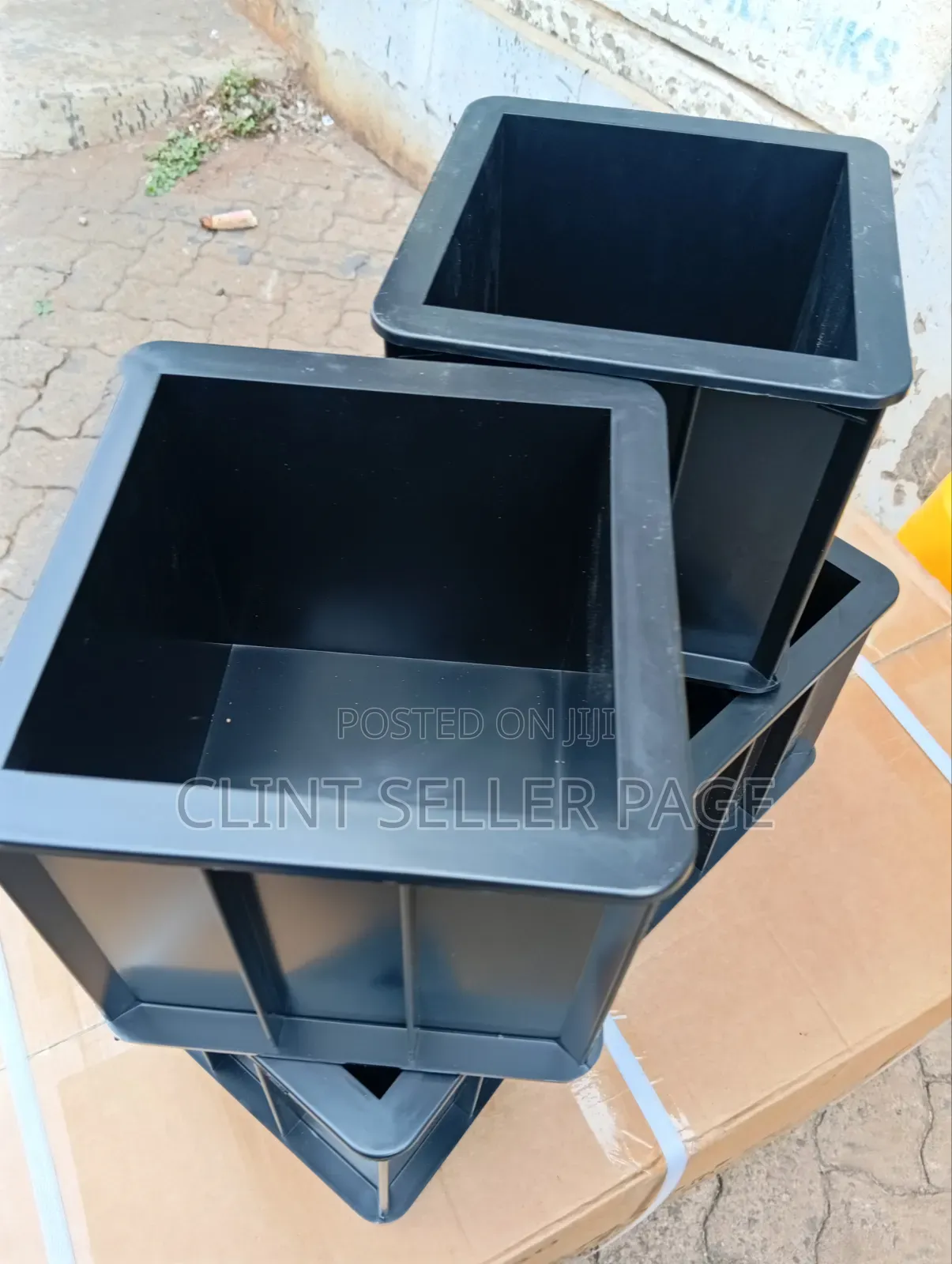 Plastic Concrete Test Cube Moulds