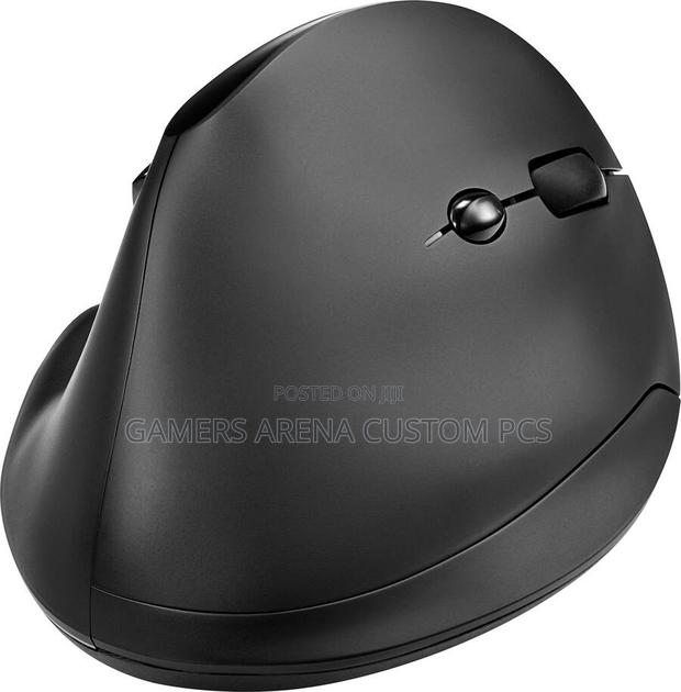 Insignia - Bluetooth 6-Button Ergonomic Mouse - Wireless - Black - thumbnail 3